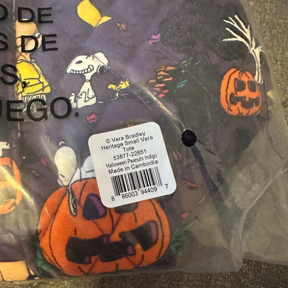 Vera Bradley Snoopy Halloween Peanuts Bundle - Picture 6 of 11